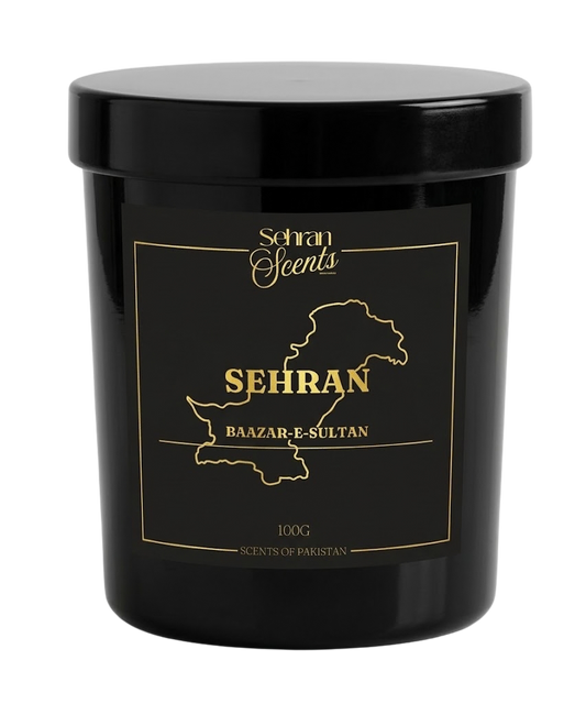 Bazaar-e-Sultan | Mini Scented Candle
