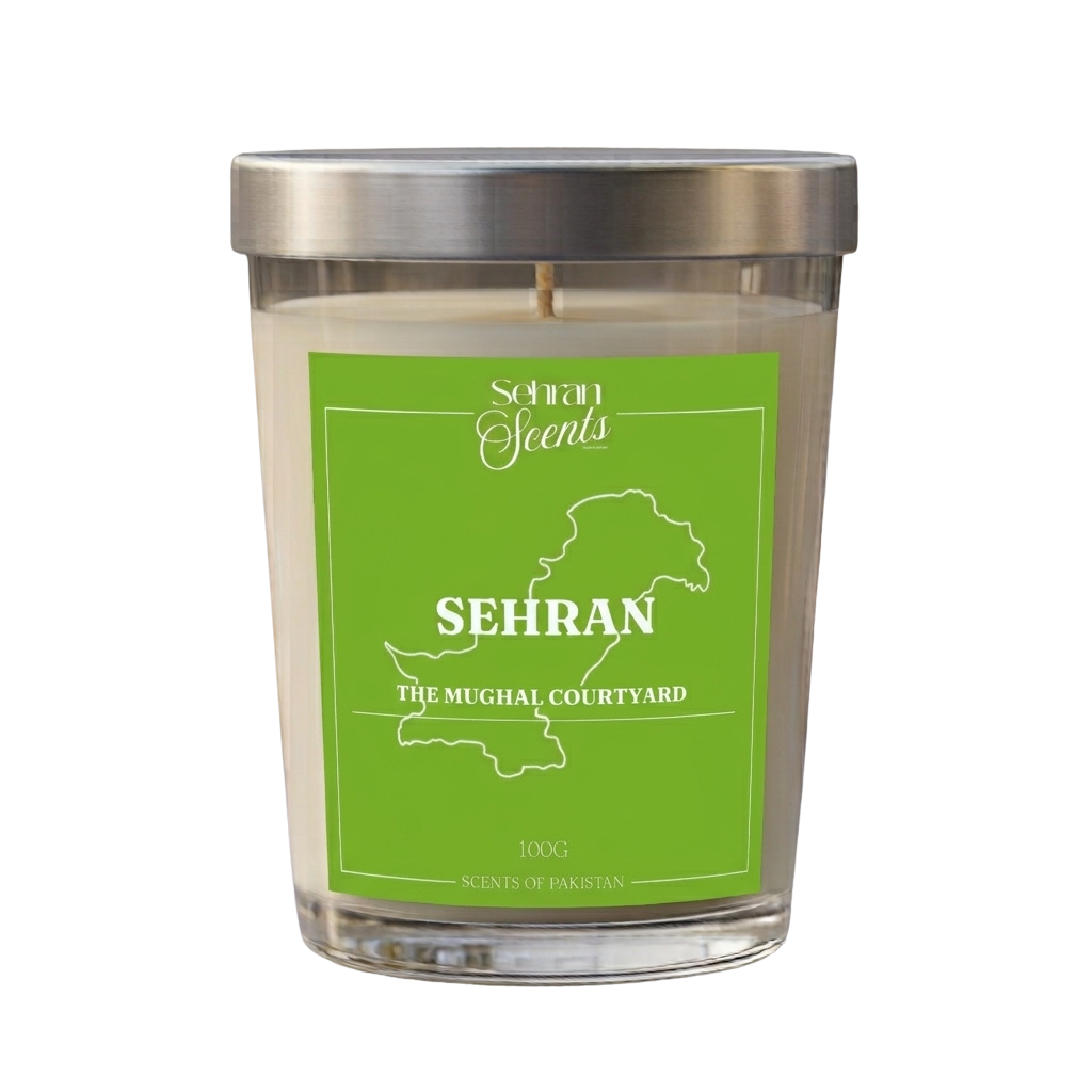 The Mughal Courtyard | Mini Scented Candle