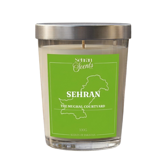 The Mughal Courtyard | Mini Scented Candle